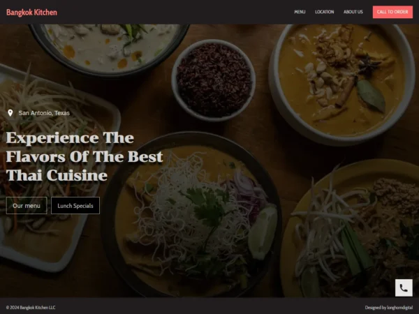 bangkok kitchen website home page image